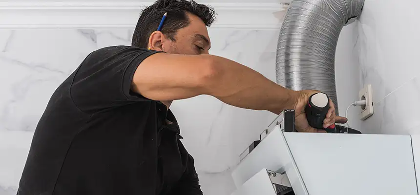Precision In-wall Dryer Vent Cleaning & Rerouting Corrections in Georgetown, TX