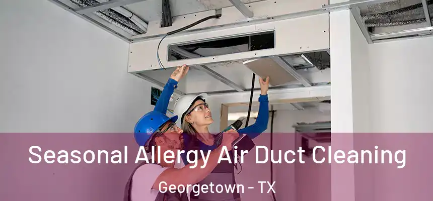  Seasonal Allergy Air Duct Cleaning Georgetown - TX